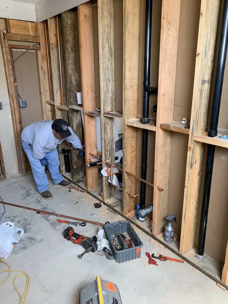 Commercial rough-in plumbing for Water Heater Replacement in Paragould